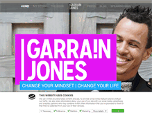 Tablet Screenshot of garrainjones.com